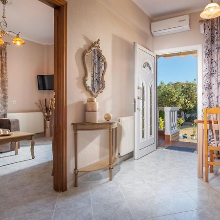 Family House Nikos Apartman Szikiá Kültér fotó